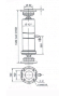 Гидроцилиндр 55111 подъёма платформы / НЕФАЗ